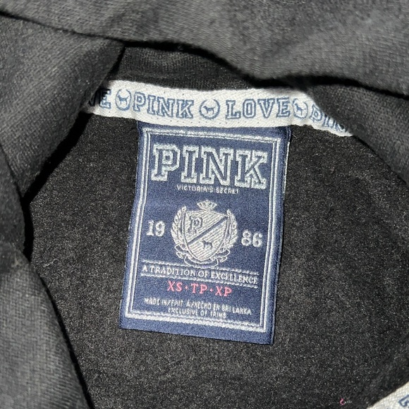 Victoria’s Secret Pink sequin hoodie size XS - Picture 3 of 3